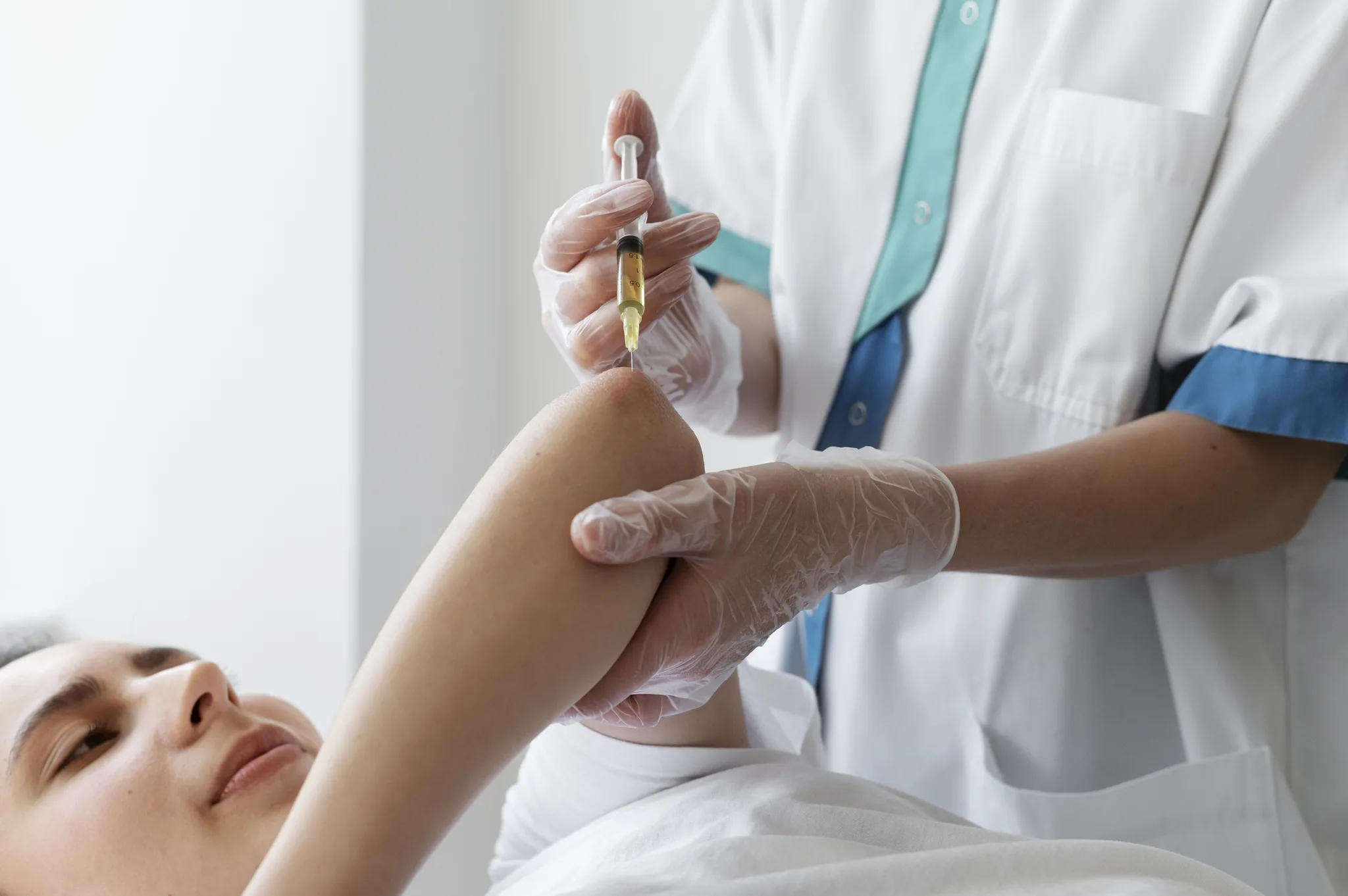 Joint injection procedure